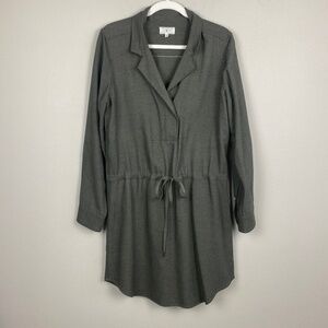 Lou & Grey Henley Shirt Dress - Size Large